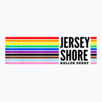 Jersey Shore Roller Derby Pride T Shirt T-shirt | Artistshot