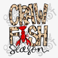 Craw Fish Season Leopard Print Love Crawfish Ladies Fitted T-shirt | Artistshot