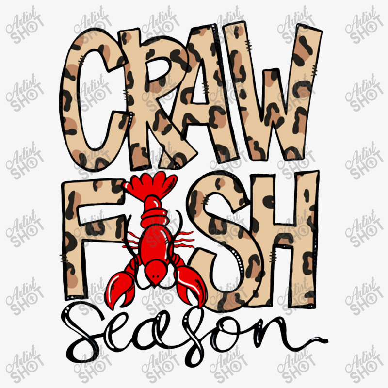 Craw Fish Season Leopard Print Love Crawfish Ladies Fitted T-Shirt by labilsekali | Artistshot