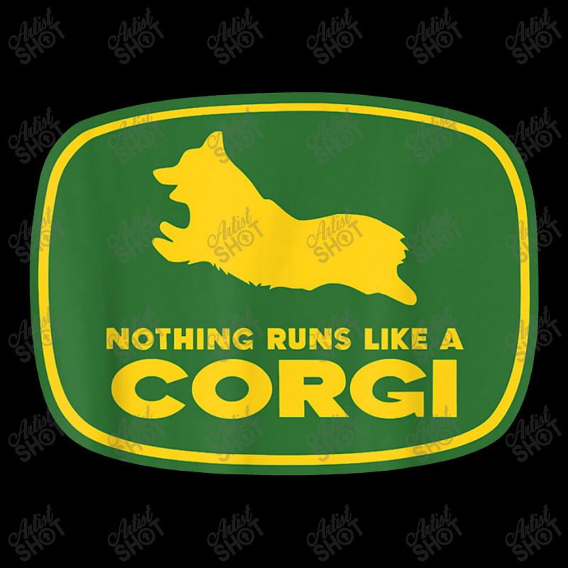 Nothing Runs Like A Corgi Funny Farmer Dog Owner Tee Adjustable Cap by suvukana | Artistshot