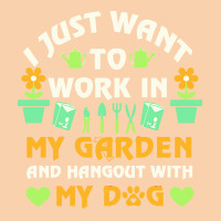 I Just Want To Work In My Garden T  Shirt I Just Want To Work In My Ga Cropped Hoodie | Artistshot