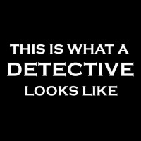 What A Detective Looks   Private Investigator Officer Funny T Shirt Adjustable Cap | Artistshot