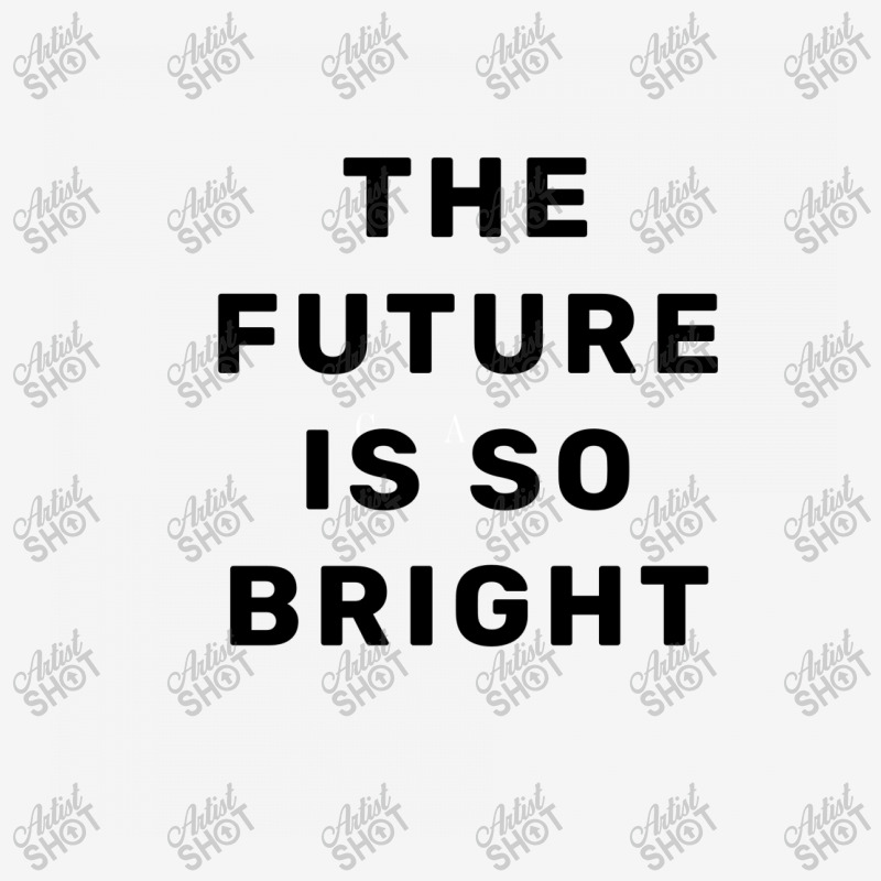 The Future Is So Bright Scorecard Crop Tee by ARTMAKER79 | Artistshot