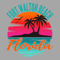 Fort Walton Beach Florida Palm Tree Island Pink Sunset Pullover Hoodie Toddler Sweatshirt | Artistshot