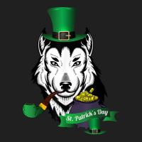 Leprechaun Hat Smoking Pipe Funny Wolf St Patricks Day Party T Shirt Drawstring Bags | Artistshot