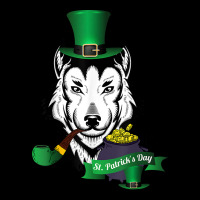 Leprechaun Hat Smoking Pipe Funny Wolf St Patricks Day Party T Shirt Skinny Tumbler | Artistshot