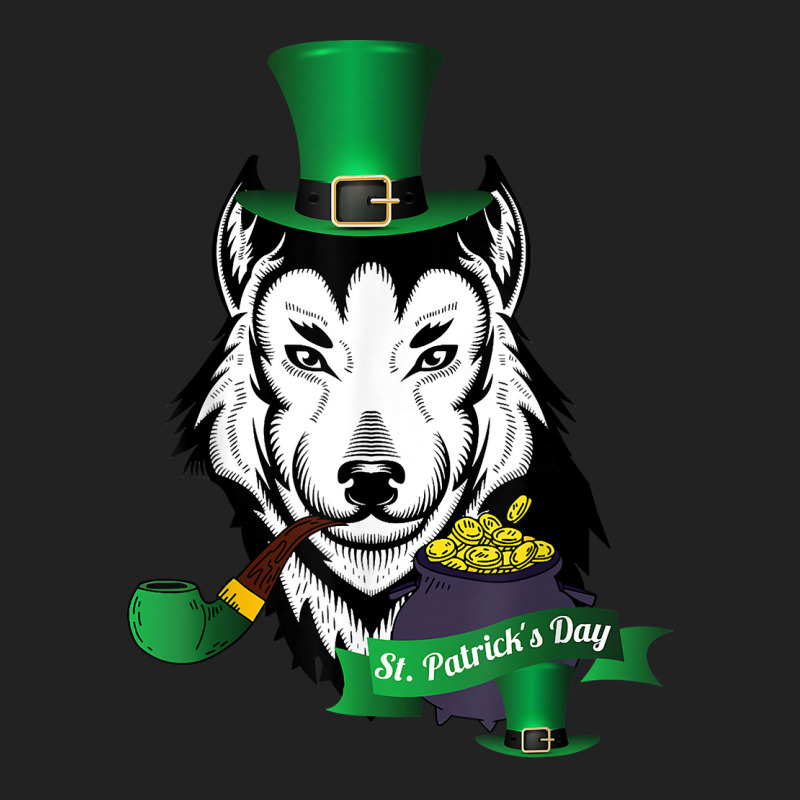 Leprechaun Hat Smoking Pipe Funny Wolf St Patricks Day Party T Shirt Backpack | Artistshot