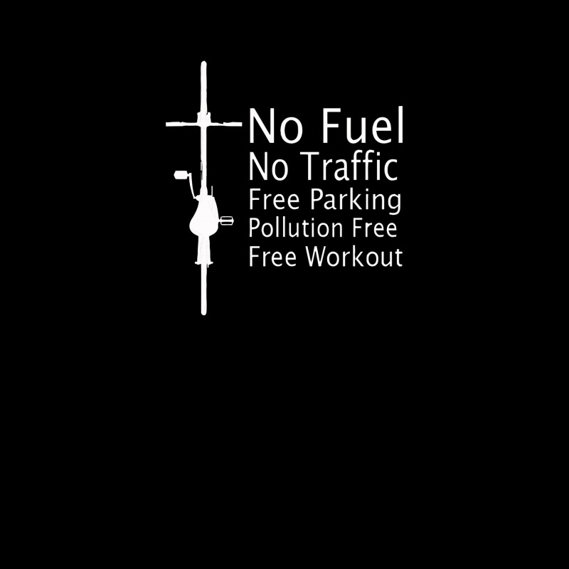 No Fuel No Traffic Free Workout T Shirt Cyclist Youth Sweatshirt | Artistshot