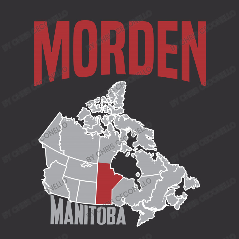 Morden - Manitoba Vintage Hoodie | Artistshot