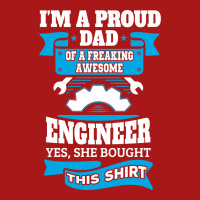 I'm A Proud Dad Of A Freaking Awesome Engineer.... Hoodie & Jogger Set | Artistshot