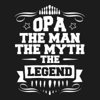 Opa The Man The Myth The Legend Hoodie & Jogger Set | Artistshot