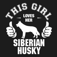 This Girl Loves Siberian Husky Hoodie & Jogger Set | Artistshot