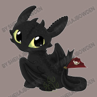 Cute Fury Night Dragon Black Vintage T-shirt | Artistshot