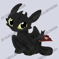 Cute Fury Night Dragon Black Fleece Short | Artistshot