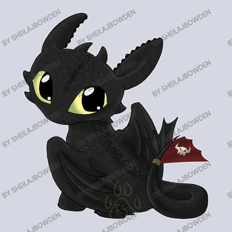 Cute Fury Night Dragon Black Fleece Short | Artistshot