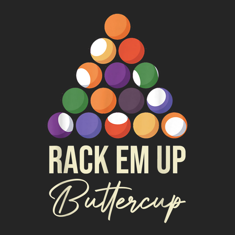 Rack Em Up Buttercup Billiard Ball Pool Cue Snooker Lovers T Shirt Unisex Hoodie | Artistshot