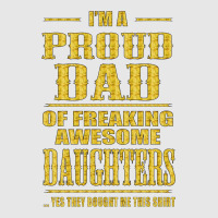 I'm Proud Dad Of Freaking Awesome Daughters Hoodie & Jogger Set | Artistshot