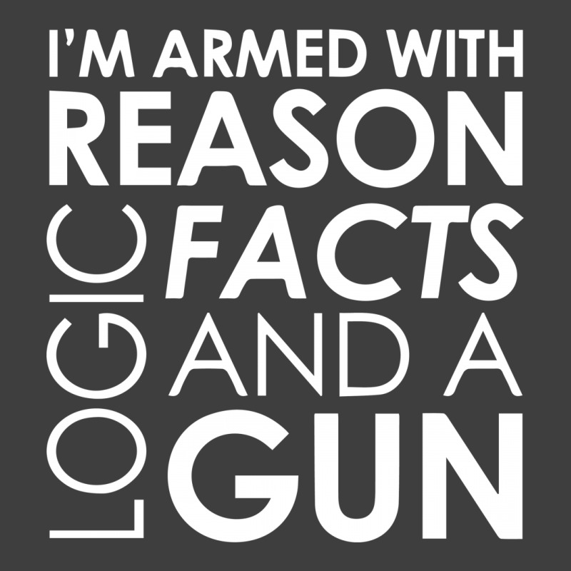 I'm Armed With Reason Logic Facts And A Cop Hoodie & Jogger Set | Artistshot