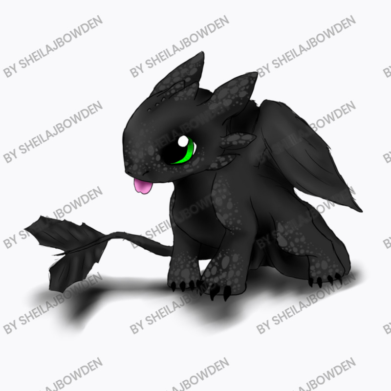 Mini Toothless Black Fury T-shirt | Artistshot