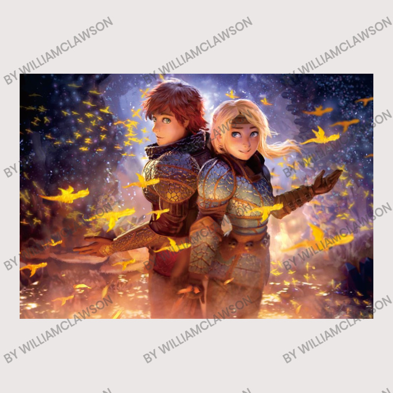 Two True Love Hiccup And Astrid Pocket T-shirt | Artistshot