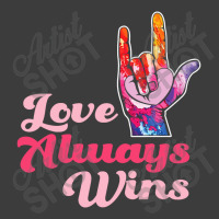 Asl Love Always Wins Men's Polo Shirt | Artistshot