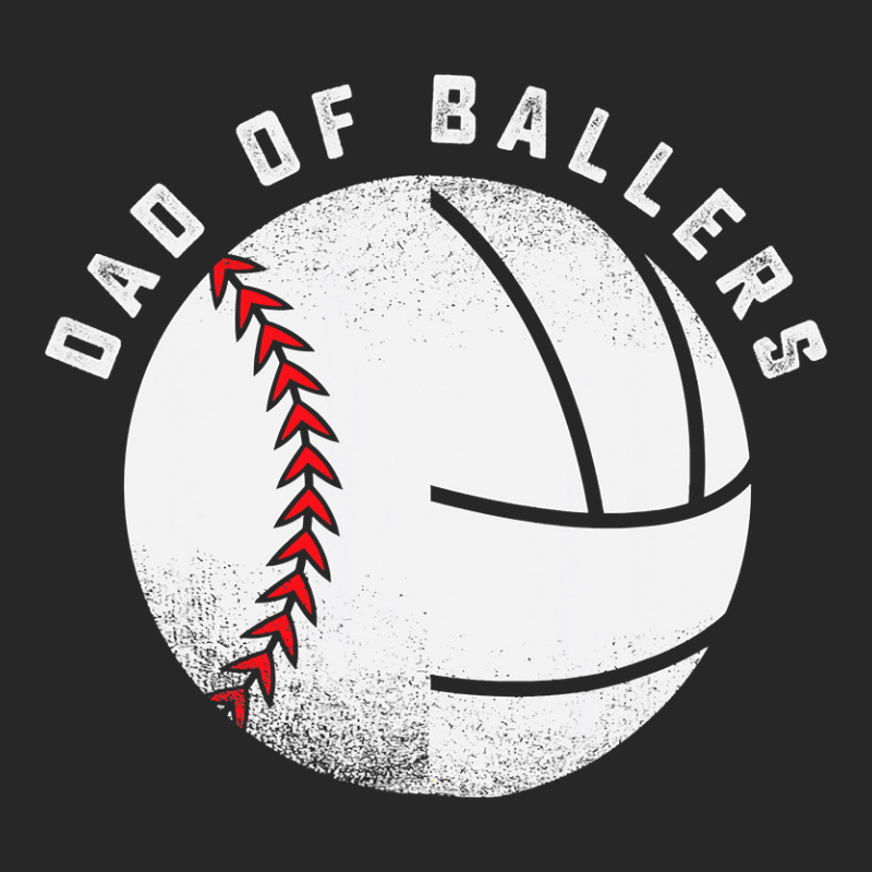 Dad Of Ballers Father Son Volleyball Baseball Player Coach T Shirt Men's T-shirt Pajama Set | Artistshot