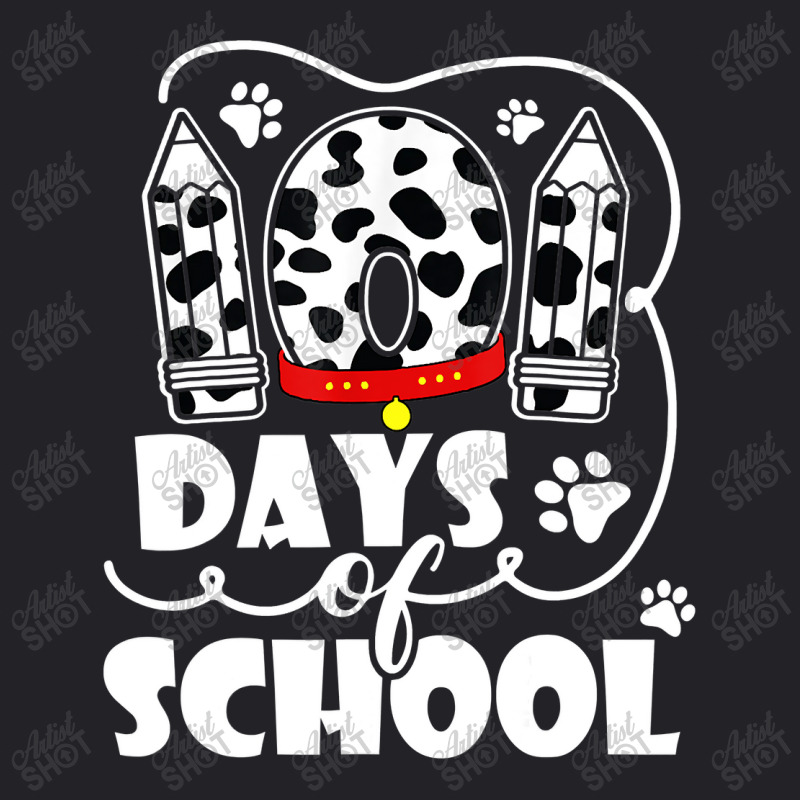 101 Days Of School Dalmatian Dog 100 Days Smarter Teachers T Shirt Youth Tee | Artistshot