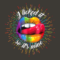 Lgbt Pride Lgbtq I Licked It So It's Mine Sexy Rainbow Lips T Shirt Bucket Hat | Artistshot