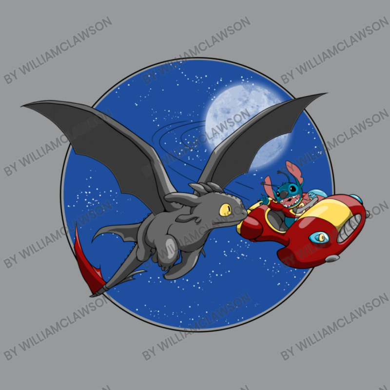 Flying Car And Black Dragon Crewneck Sweatshirt | Artistshot