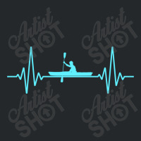 Kayak Heartbeat | Adventure Kayaking Crewneck Sweatshirt | Artistshot