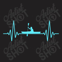 Kayak Heartbeat | Adventure Kayaking T-shirt | Artistshot