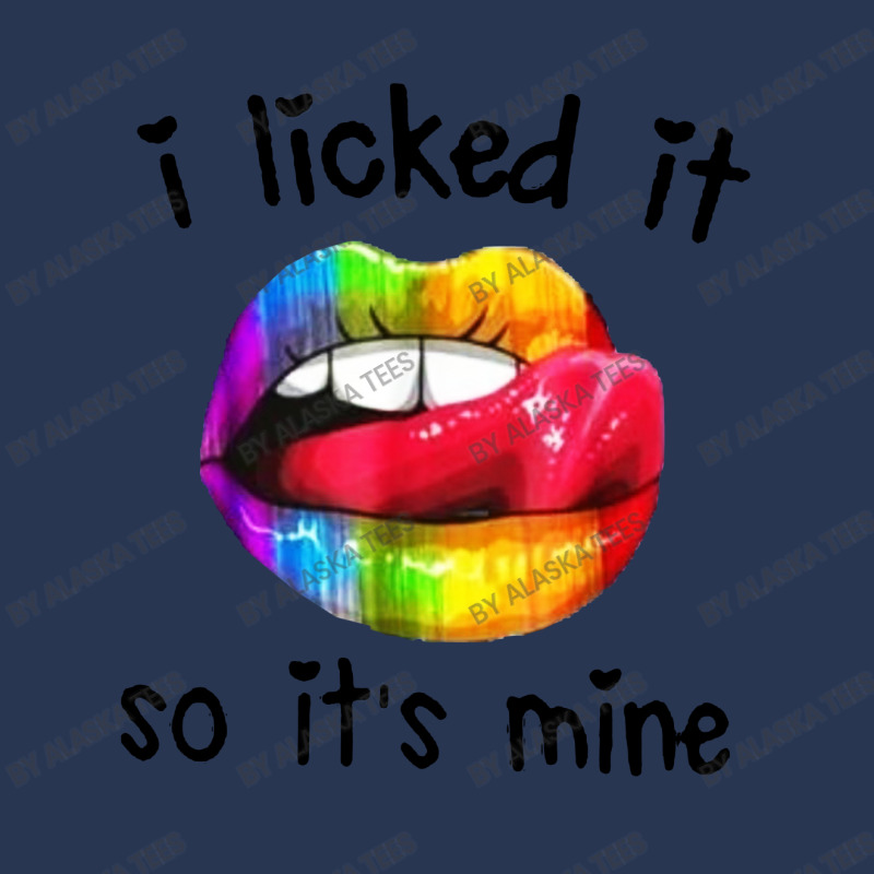 I Licked It So It's Mine Ladies Denim Jacket by Alaska Tees | Artistshot