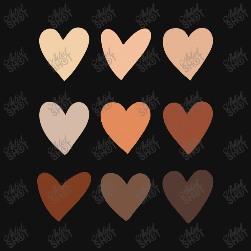 Skin Tone Hearts, Baby Beanies | Artistshot