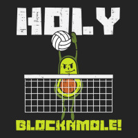 Holy Blockamole Avocado Volleyball Player Blocker Men Women T Shirt 3/4 Sleeve Shirt | Artistshot