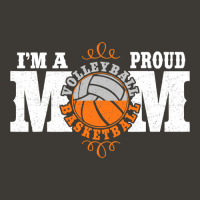 I'm A Proud Basketball Volleyball Mom   Combined Sports T Shirt Bucket Hat | Artistshot