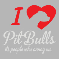 I Love Pitbulls Its People That Annoy Me Hoodie & Jogger Set | Artistshot