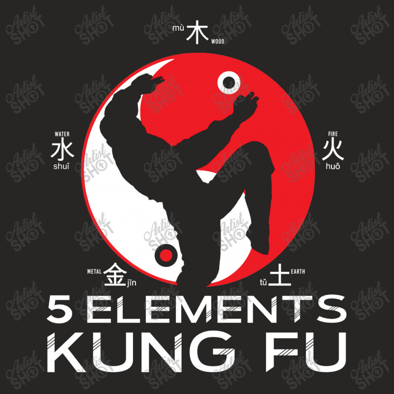 5 Elements Kung Fu Ladies Fitted T-Shirt by LumLum | Artistshot