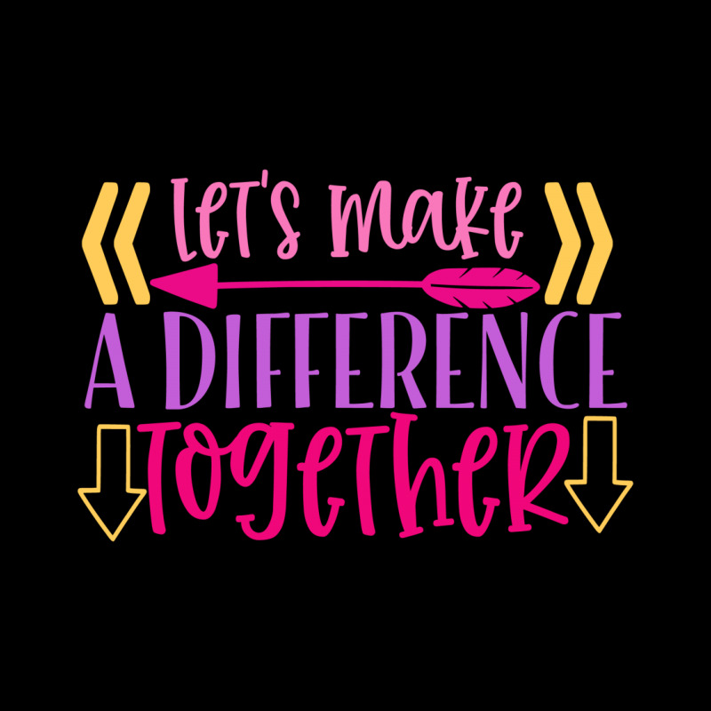 Let S Make A Difference Together Youth Hoodie | Artistshot