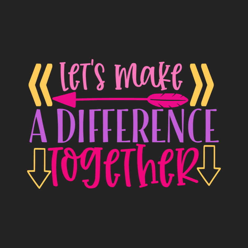 Let S Make A Difference Together 3/4 Sleeve Shirt | Artistshot