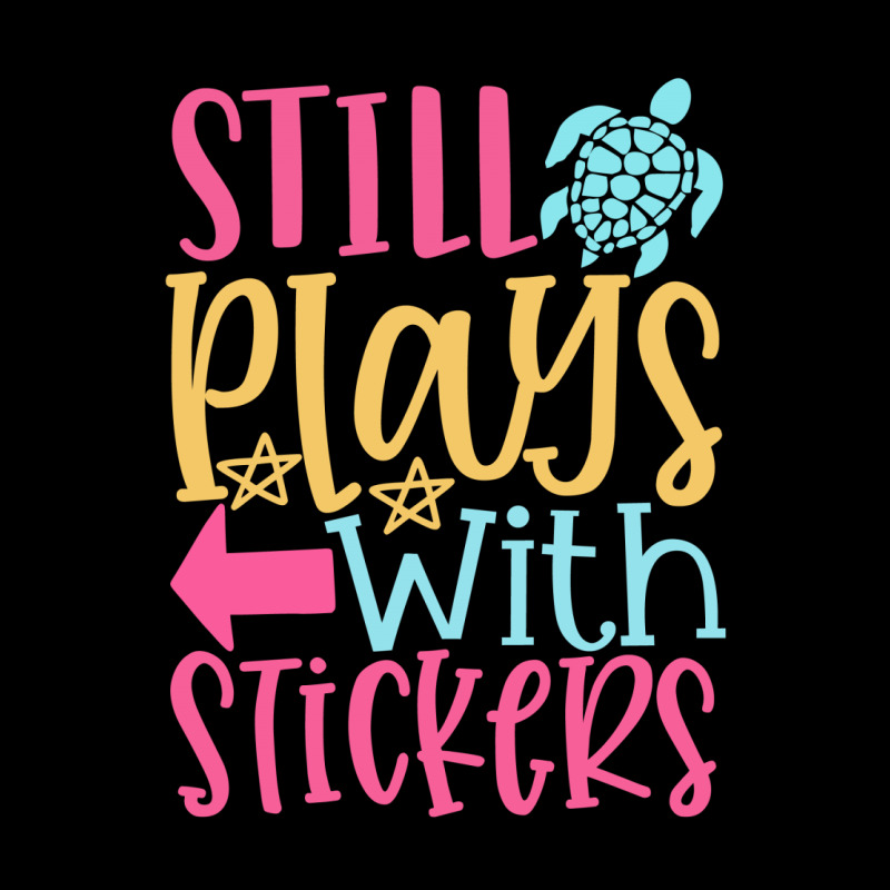 Still Plays With Stickers Pocket T-shirt | Artistshot