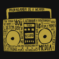 Propaganda Media Adjustable Strap Totes | Artistshot