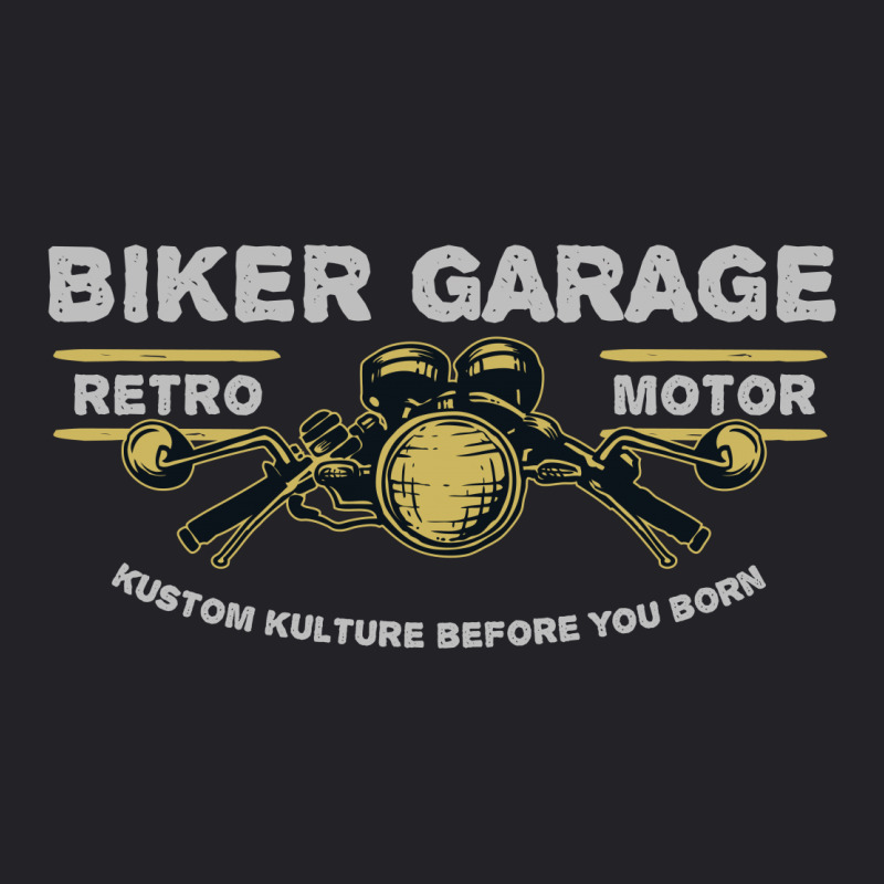 Biker Garage Youth Tee | Artistshot