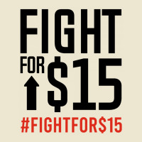 Fight For $15 Cropped Hoodie | Artistshot