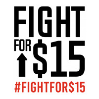 Fight For $15 Maternity Scoop Neck T-shirt | Artistshot