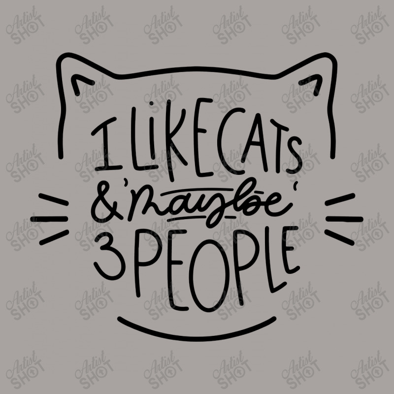 I Like Cats And Maybe 3 People Cat Racerback Tank by AllStar | Artistshot