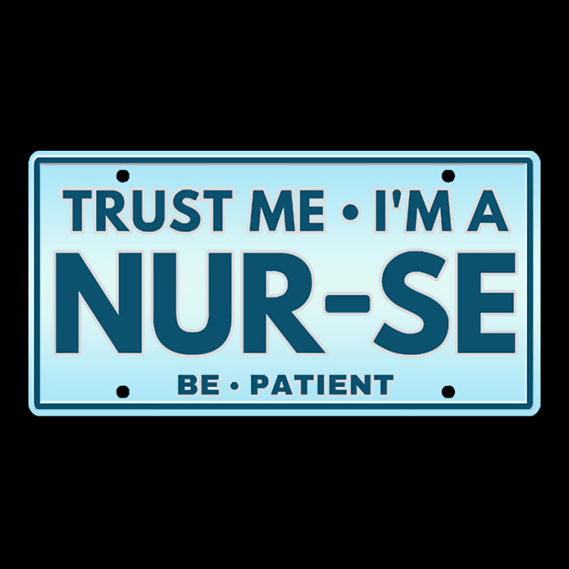 Trust Me Im A Nurse T  Shirt T R U S T M E I M A N U R S E B E P A T I Men's Long Sleeve Pajama Set | Artistshot