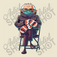 Bernie Sanders Inauguration Mittens Meme Cropped Hoodie | Artistshot