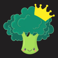 Vegan T  Shirt Broccoli Queen Gift Plant Vegan Saying T  Shirt (2) T-shirt | Artistshot