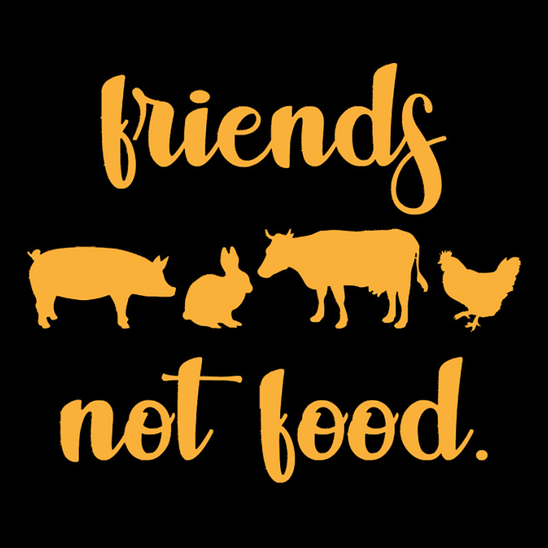 Vegan T  Shirt Friends Not Food Gift Plants Vegan Saying T  Shirt V-neck Tee | Artistshot