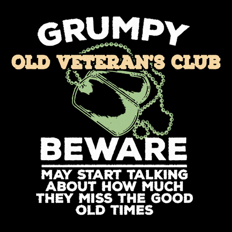 Veteran T  Shirt Veteran   Grumpy Old Veterans Club T  Shirt Men's Long Sleeve Pajama Set | Artistshot